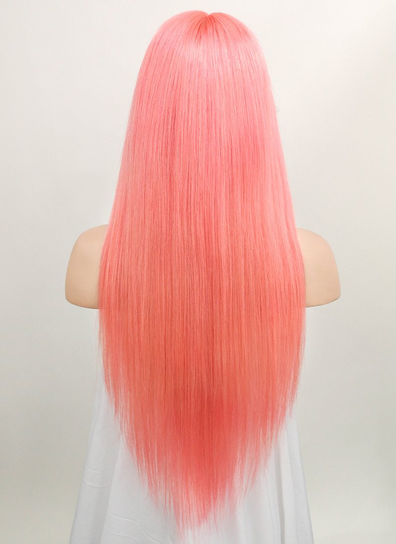 22" Long Straight Lace Front Remy Natural Hair Wig - wifhair