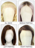 13*4 Lace Front Human Hair Custom-made