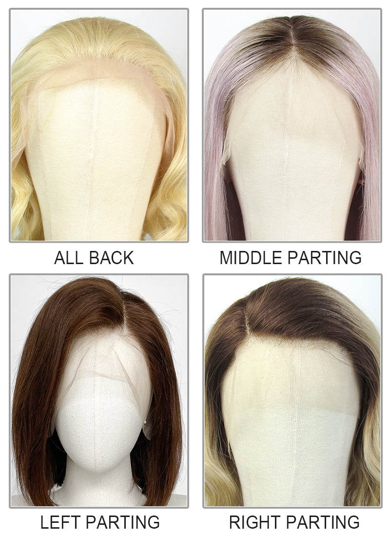 13*4 Lace Front Human Hair Custom-made