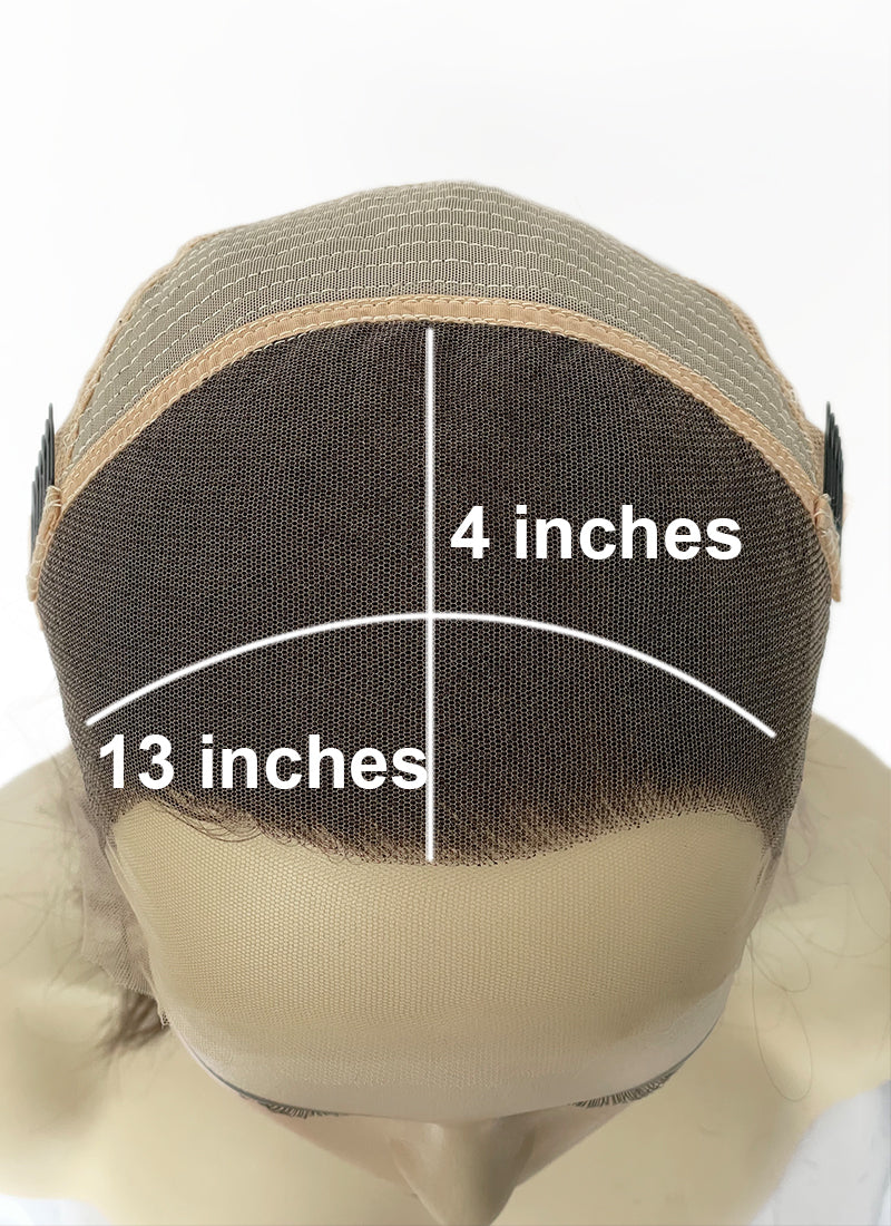 13*4 Lace Front Human Hair Custom-made