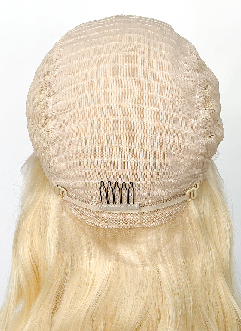 20" Wavy Lace Front Remy Natural Hair Wig