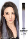 Clip-In Hair Streaks - 100% Natural Hair