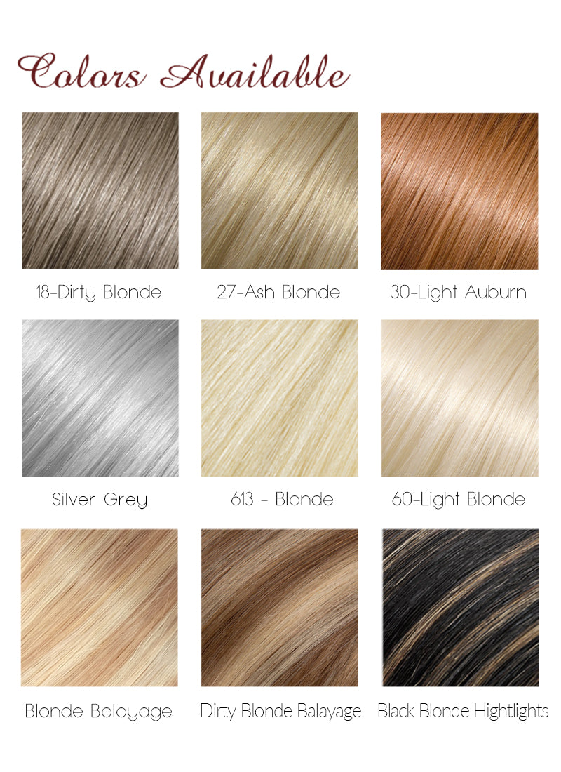 Natural Hair Color Chart
