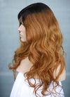 16" Long Wavy Blonde With Dark Roots Full Lace Remy Natural Hair Wig HH141 - wifhair