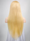 18" Long Straight Blonde Lace Front Remy Natural Hair Wig HH168 - wifhair