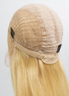 18" Long Straight Blonde Lace Front Remy Natural Hair Wig HH168 - wifhair