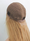 18" Long Straight Golden Blonde Lace Front Remy Natural Hair Wig HH178 - wifhair