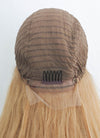 18" Long Straight Golden Blonde Lace Front Remy Natural Hair Wig HH178 - wifhair
