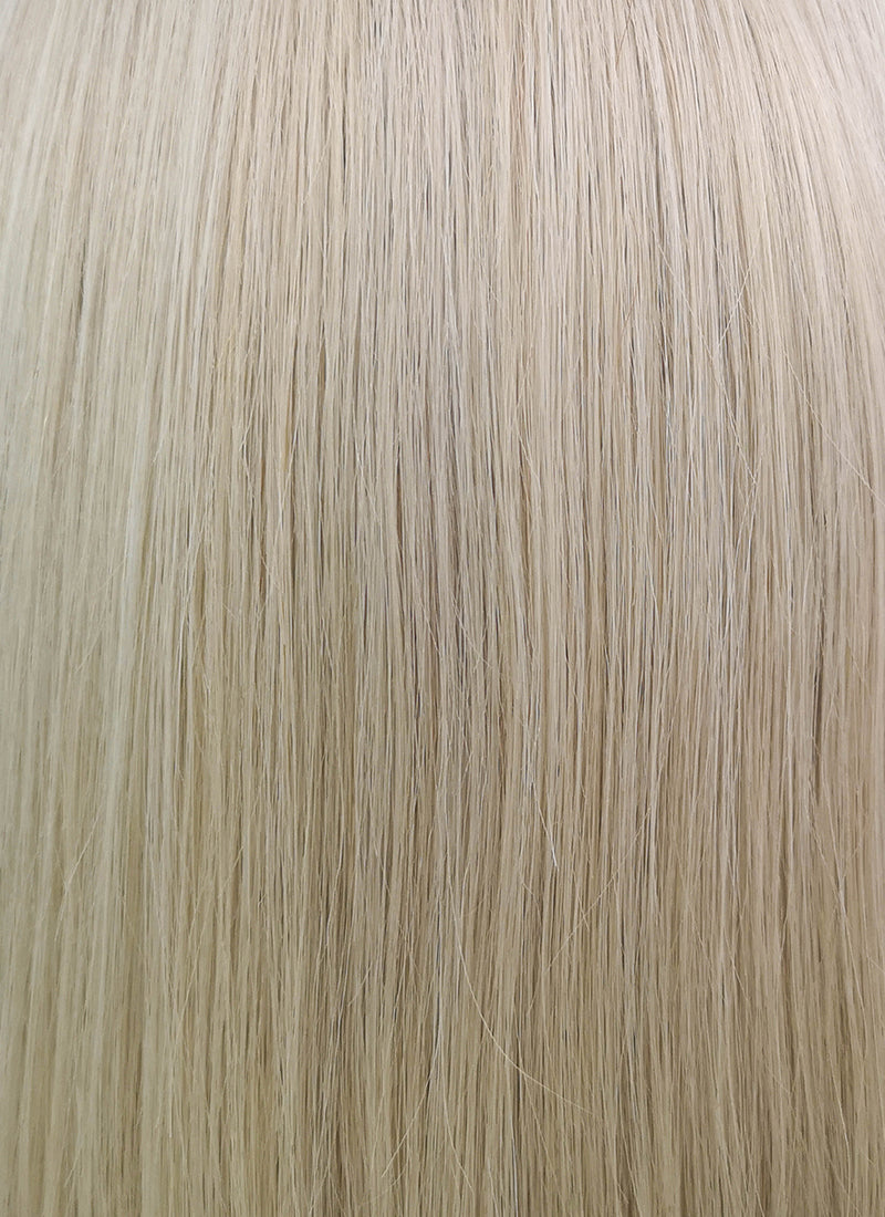 12" Medium Straight Classic Bob Ash Blonde Lace Front Brazilian Natural Hair Wig HH151 - wifhair