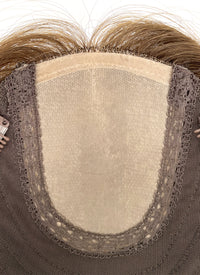 6" x 6.5" Silk Top With Weft Base Straight Virgin Hair Women Topper HT011